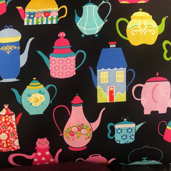 Teapot Fabric Etsy
