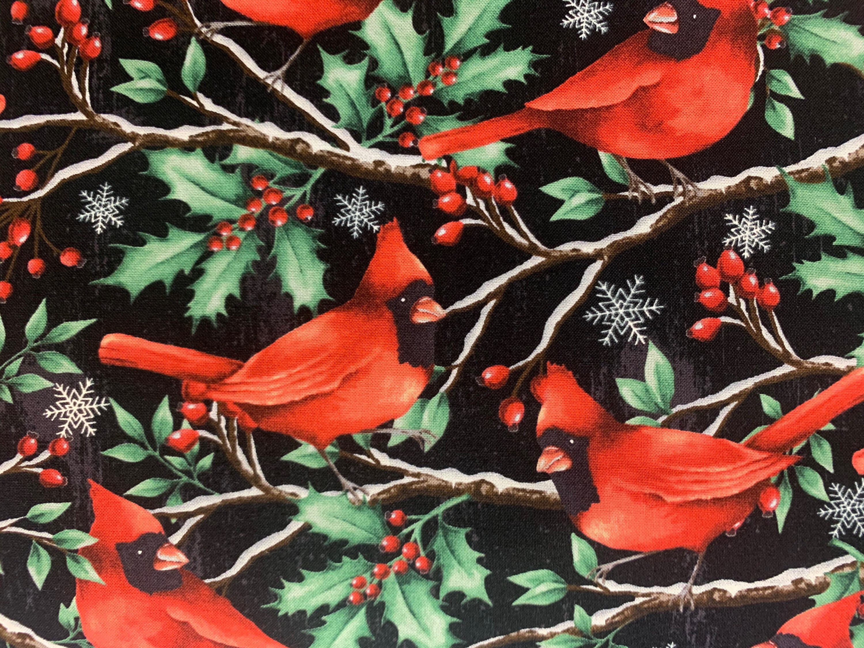Snow Fun Red Truck Cotton Fabric Panel By Springs Creative