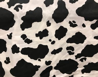 Farm animal cow fabric, cow, red barn, farm fabric, country,