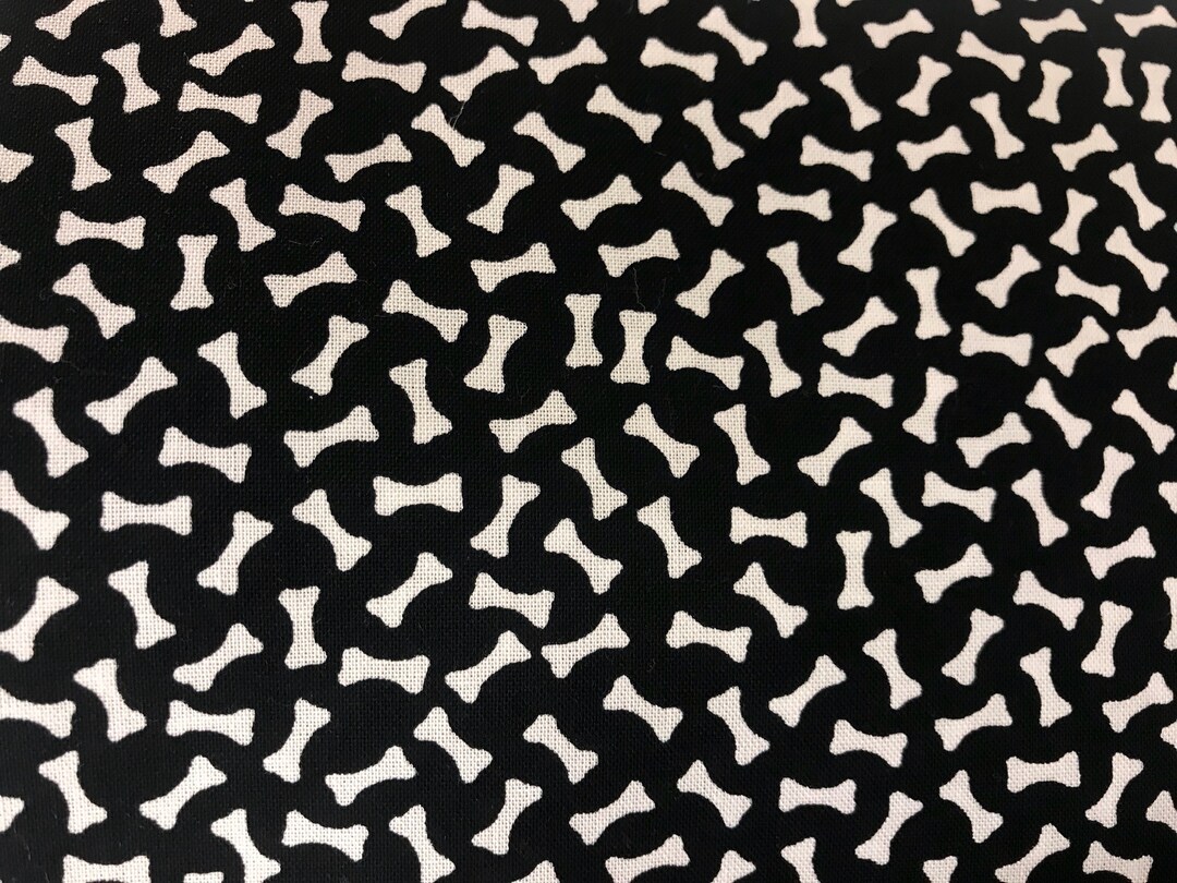 Dog Bones Fabric, Dog Fabric, Puppy Fabric, Animal Fabric, Pets, Cotton