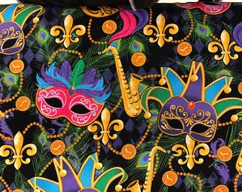 mardi gras fabric new orleans