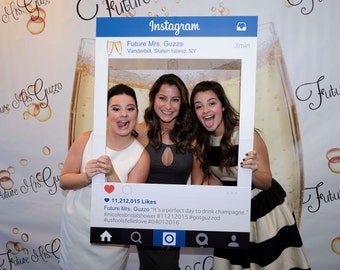 BENUTZERDEFINIERTE digitale Datei - Social Networking Foto Prop für alle Veranstaltungen!  -24 Stunden Bearbeitungszeit