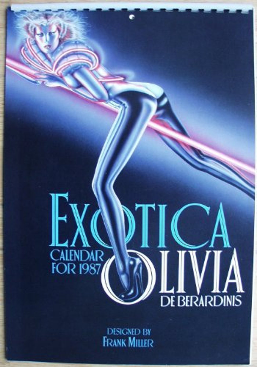 Olivia De Berardinis Vintage 1987 Calendar Like New Etsy