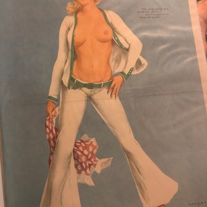 MATURE   Vargas Playboy centerfold January 1967