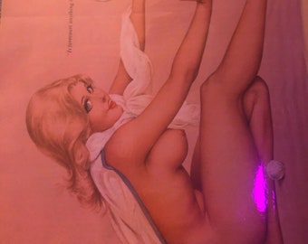 Mature! Vargas Playboy pinup July 1973