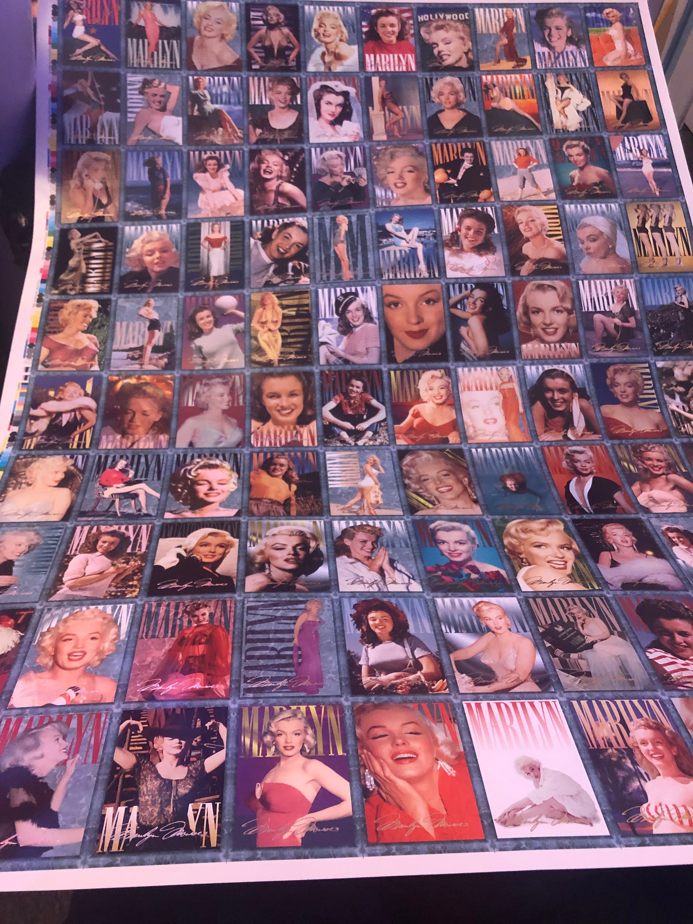 MARILYN MONROE Complete Trading Card Set 1993 Sports Time MARILYN MONROE Complete Trading Card Set 1993 Sports Time