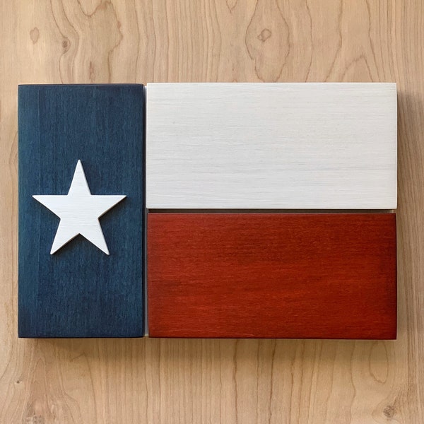 Wooden Texas Flag - Etsy