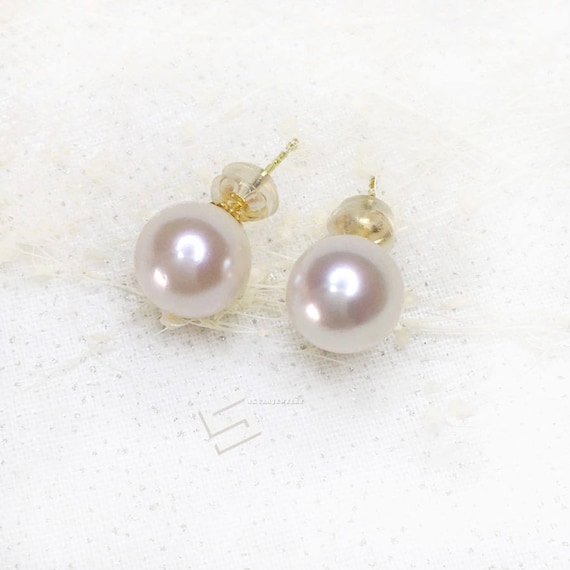 Akoya Cultured Pearls AAA Quality High Luster Earrings for Women Pearlyta 10335 Akoya Cultured Pearls AAA Quality High Luster Earrings for Women Pearlyta 10335