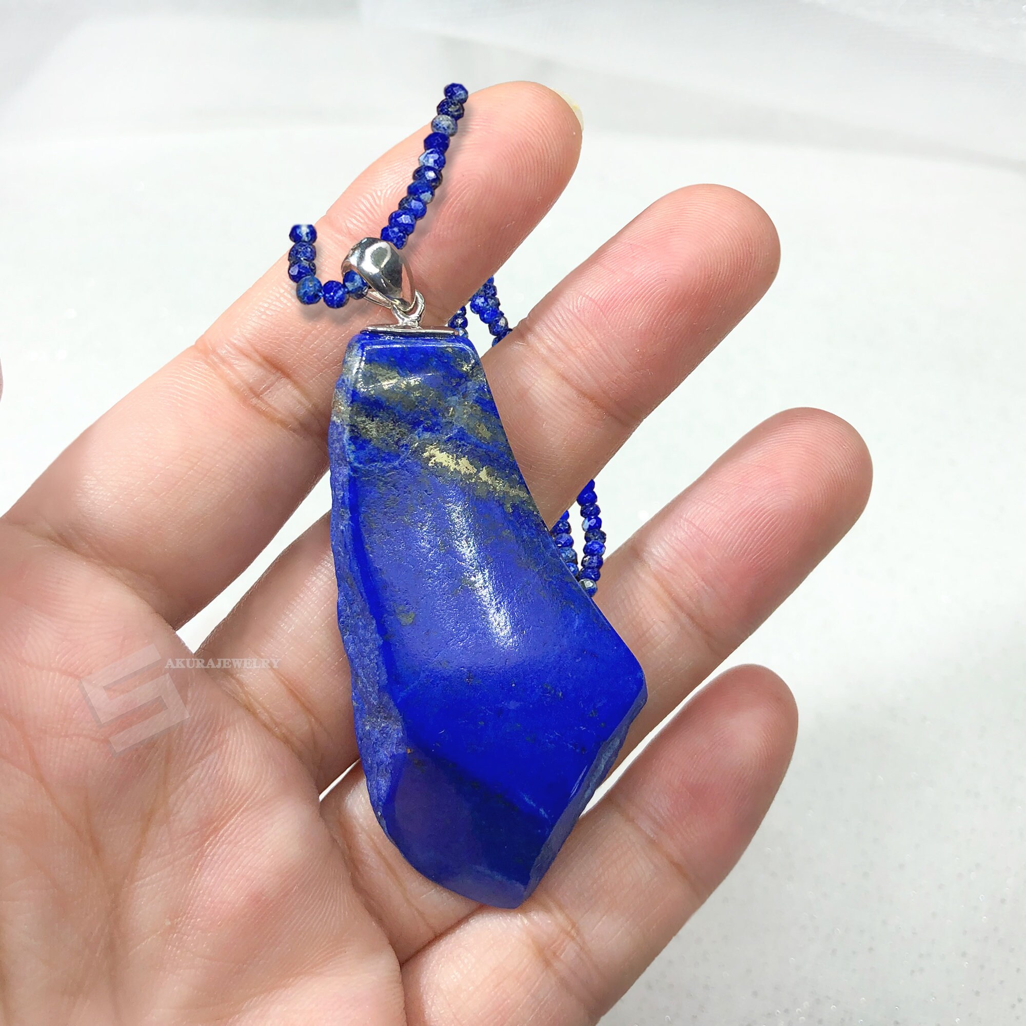 Lapis Sentry Necklace main image 0