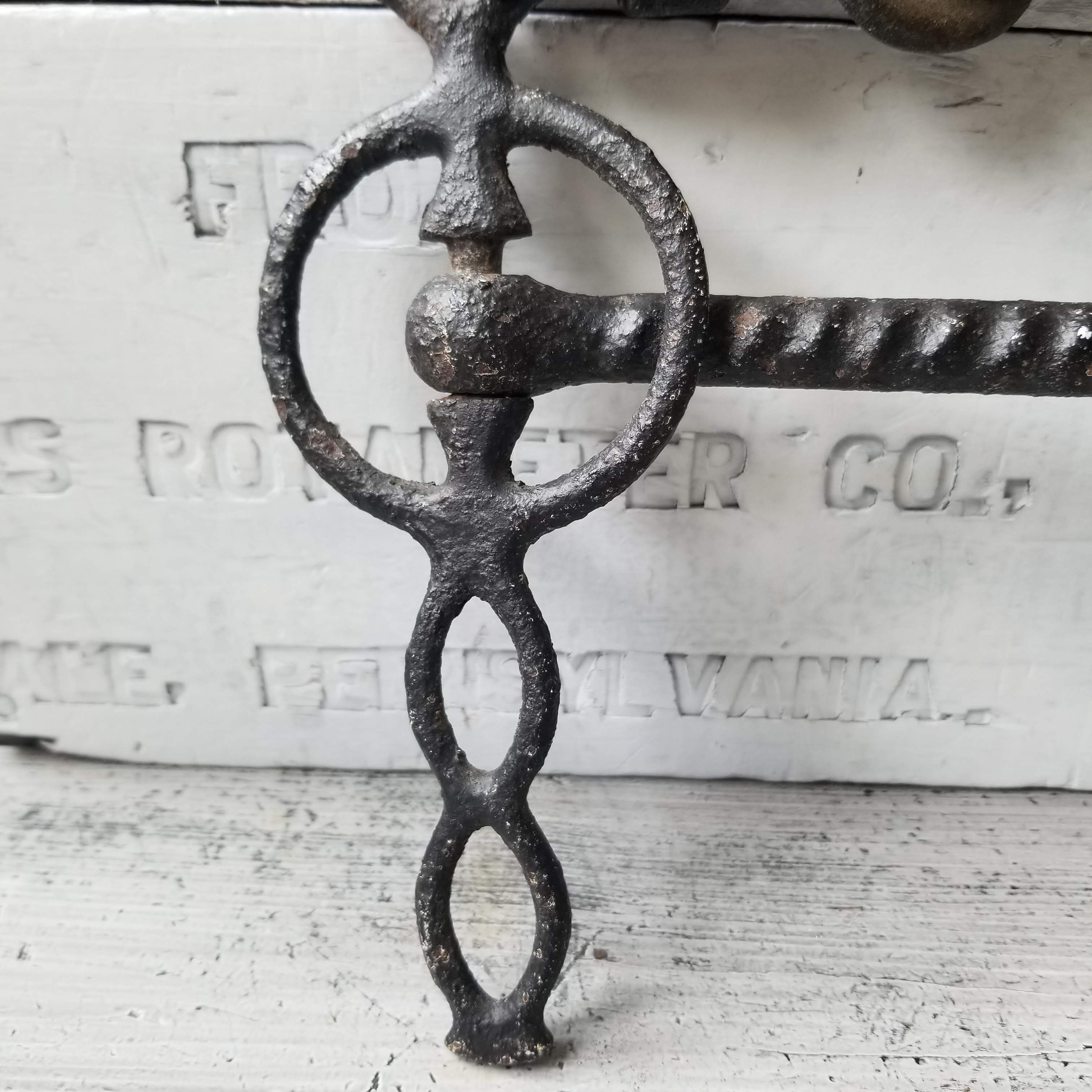 Horse Bit Rusty Vintage Cast Iron Horse Bit Rare Antique Etsy