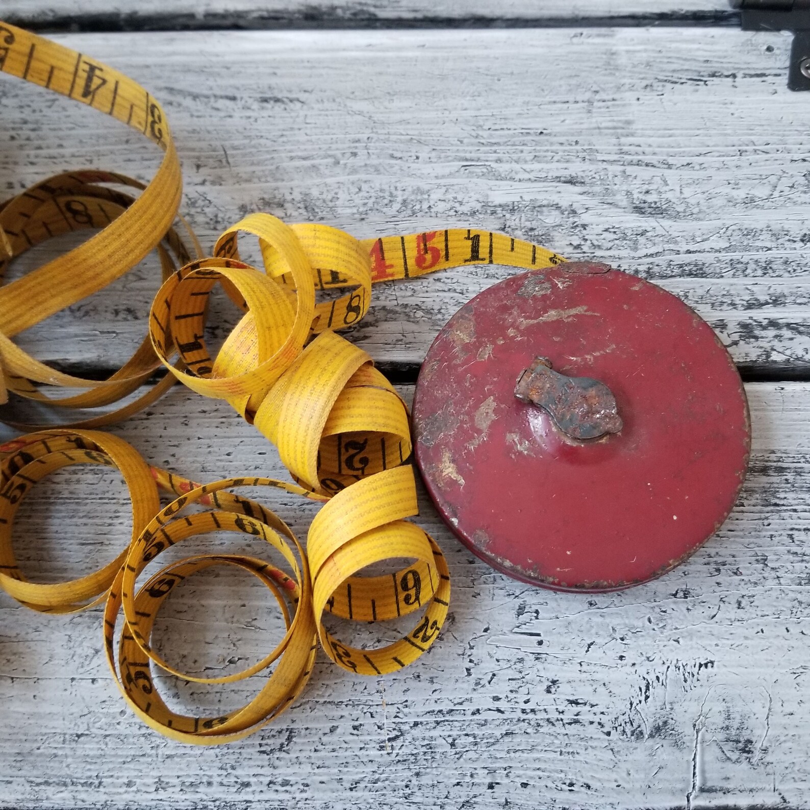 Vintage Cloth Tape Measure 50 Foot Lufkin Tape Measure Etsy