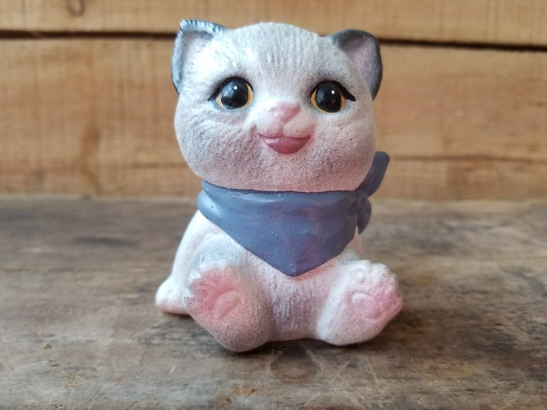 CERAMIC CAT Figurines.small Ceramic Kittens.petit Chat En Céramique.cat Art Pottery.miniature Cats.piccolo Gatto.animal Miniature.cats! - UK