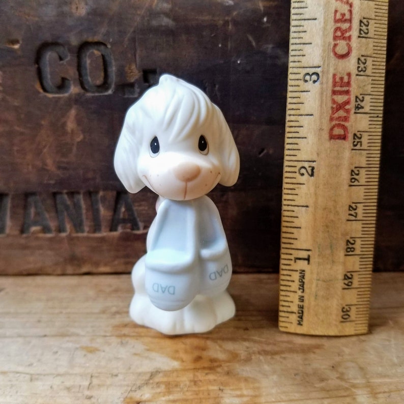 Precious Moments animal Precious Moments dog ceramic dog collectible dog ceramic vintage vintage Precious Moments PM dog