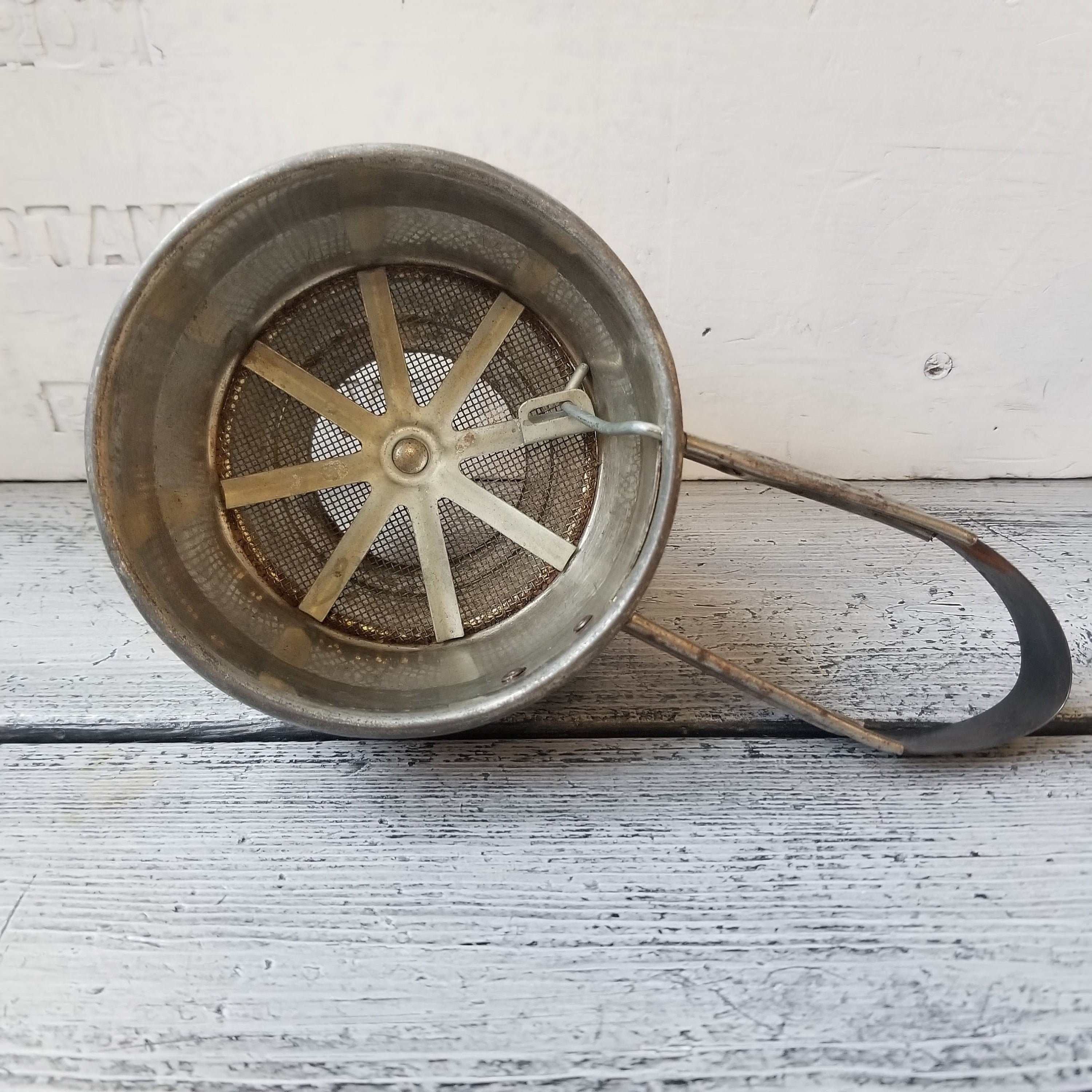 Vintage Foley Sifter Hand Held Metal Sifter Foley Metal Etsy