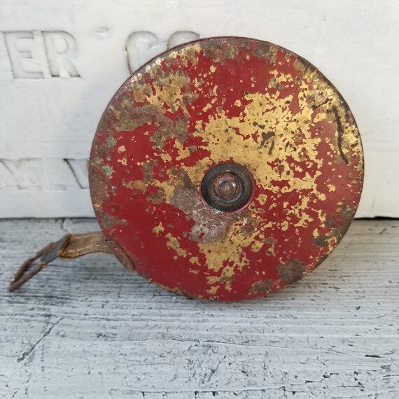 Vintage Cloth Tape Measure 50 Foot Lufkin Tape Measure 