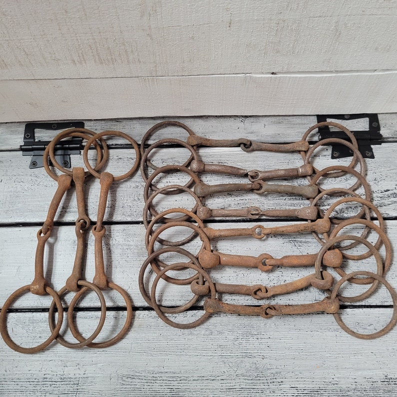 Horse Bit Vintage 1 Old Horse Bit Rusty Horse Bit Vintage Etsy