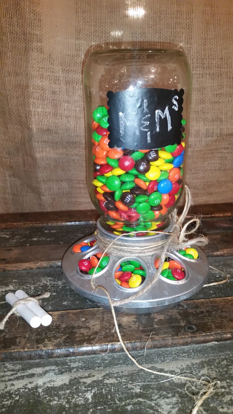 Chicken Feeder Chalkboard Candy Dish chick feeder Etsy