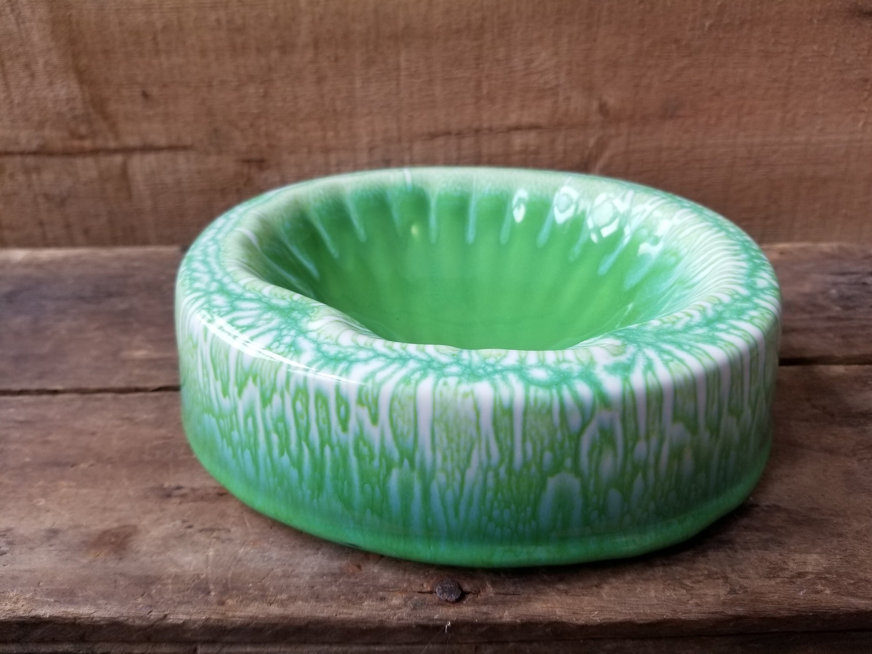 Ceramic soap dish vintage green vintage soap holder Ceramco Etsy