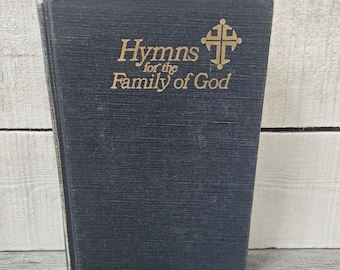 1958 Pilgrim Hymnal: Vintage Christian Song Book - Etsy