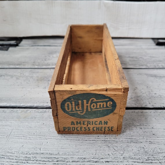 アンティーク雑貨 Vintage Cheese Box Vintage Cheese Box Small, Old Home Cheese Box Vintage, Old