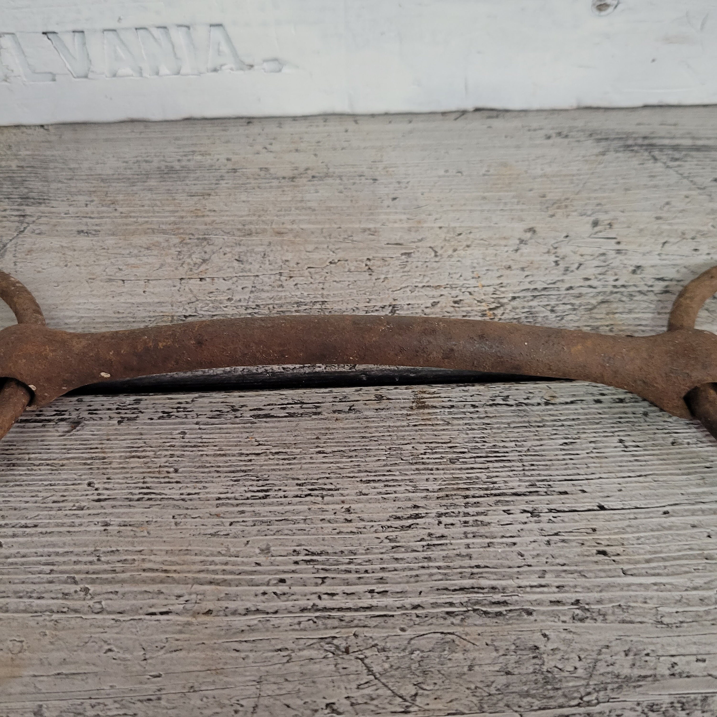 Horse Bit Rusty Vintage Old Horse Bit Horse Bit Towel Etsy