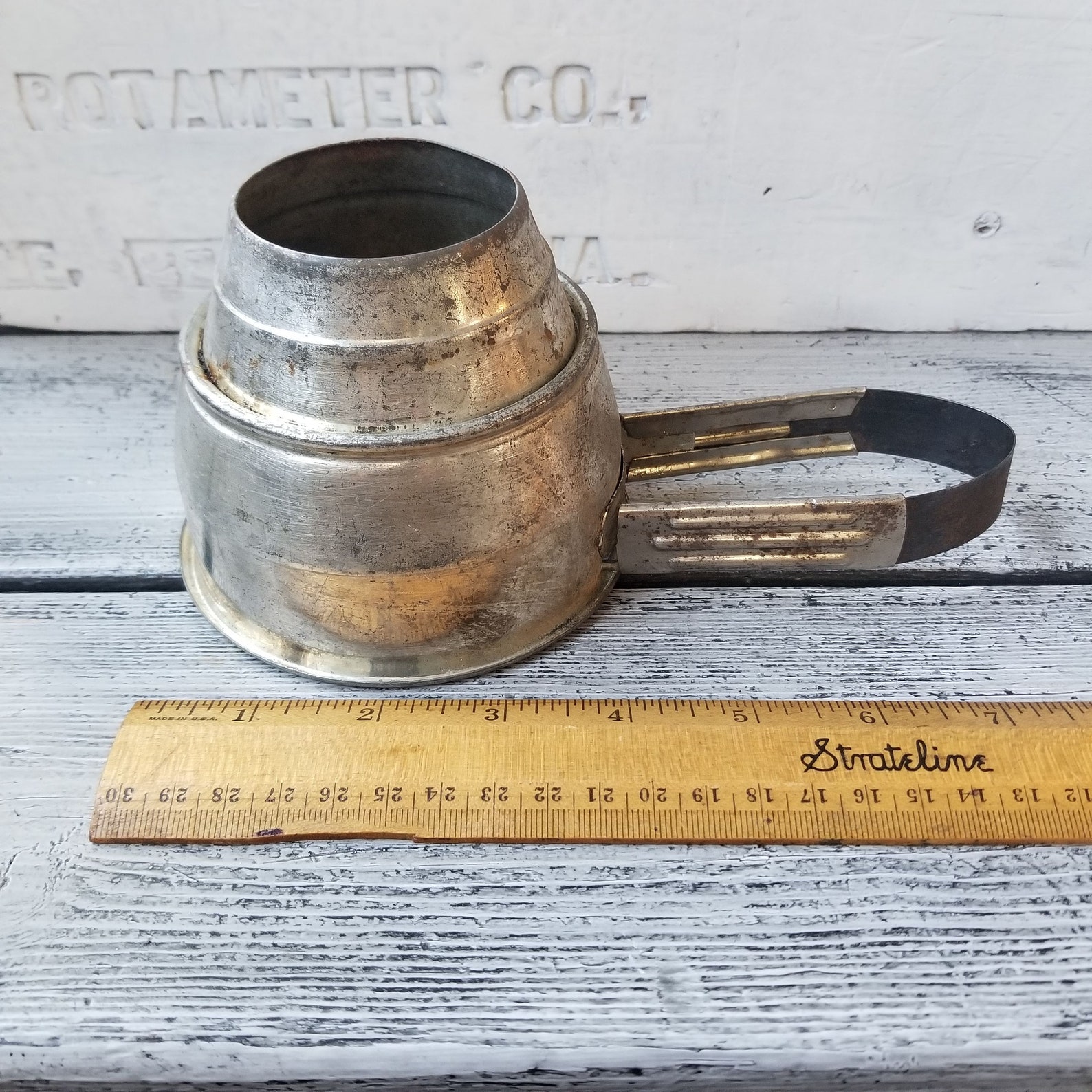 Vintage Foley Sifter Hand Held Metal Sifter Foley Metal Etsy
