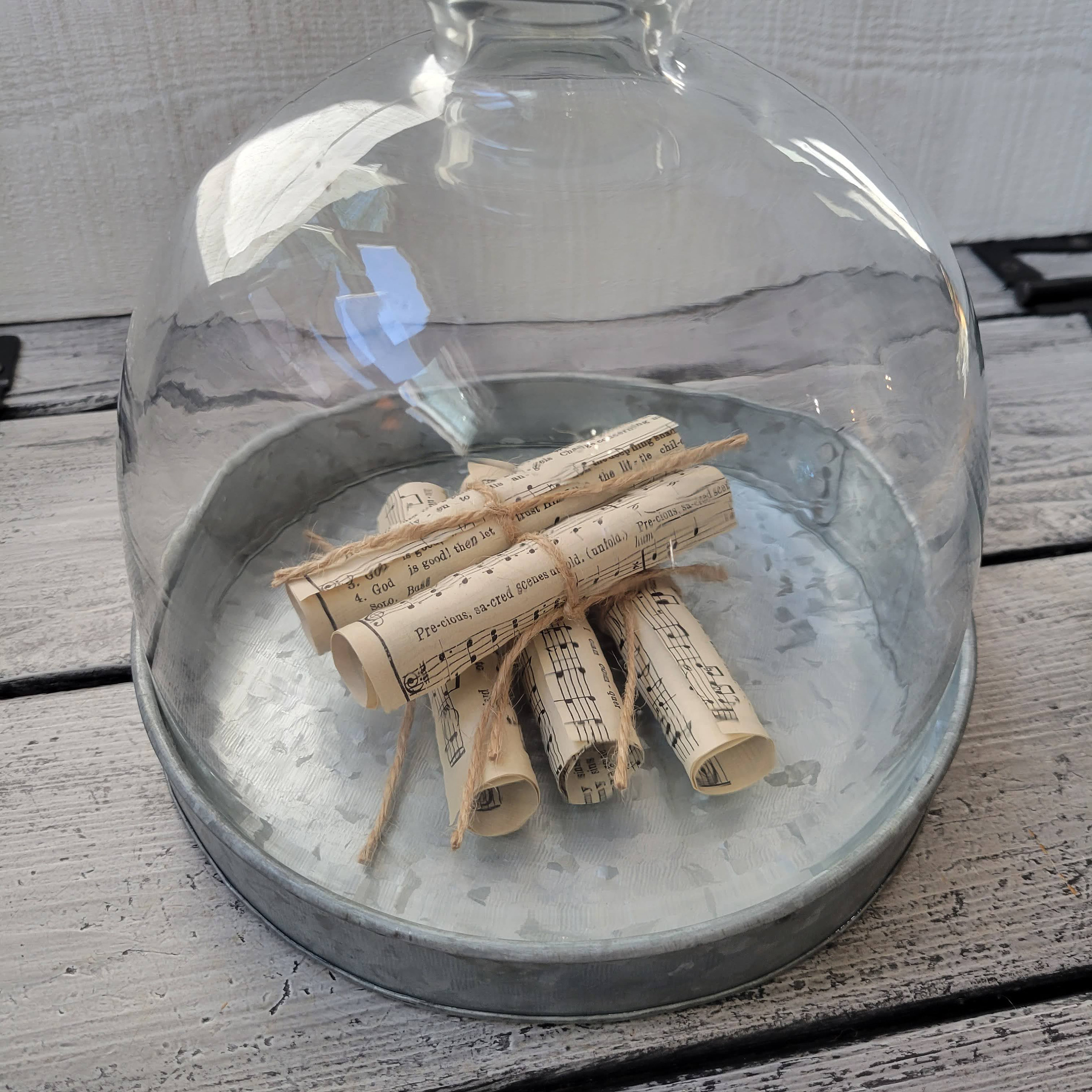 Vintage Mini Scrolls 5, Small Music Scrolls, Vintage Small Sheet Music ...