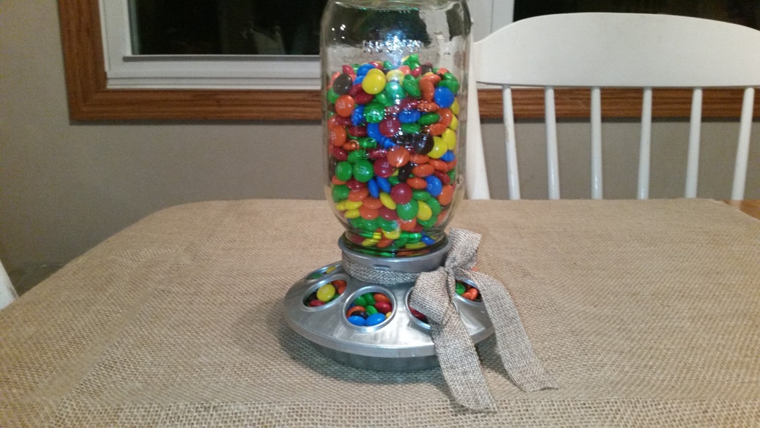 Chicken Feeder Candy Dish Chick Feeder Bird Feeder Etsy