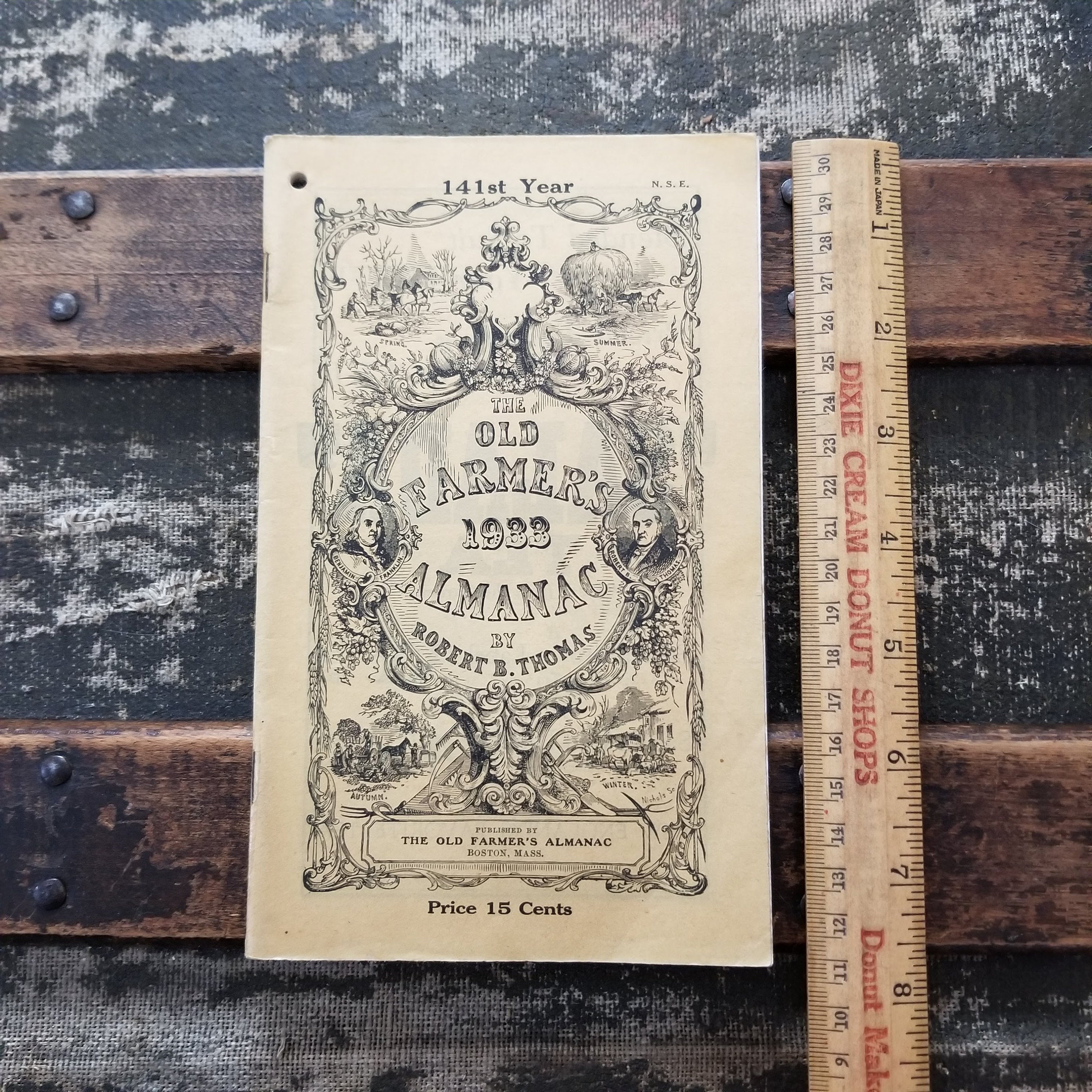 Farmers Almanac 1933 Vintage Farmer's Almanac Robert B. Etsy