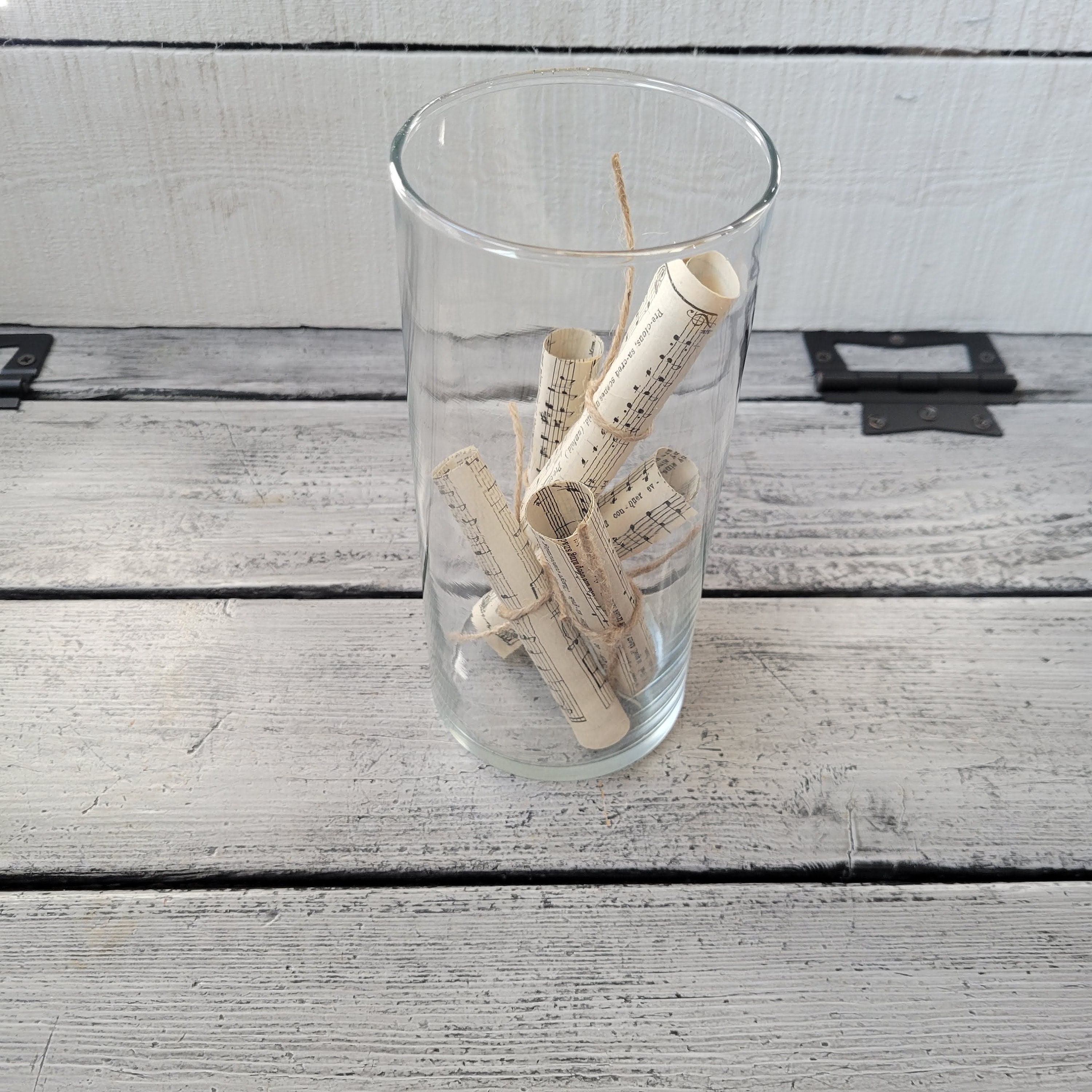 Vintage Mini Scrolls 5, Small Music Scrolls, Vintage Small Sheet Music ...