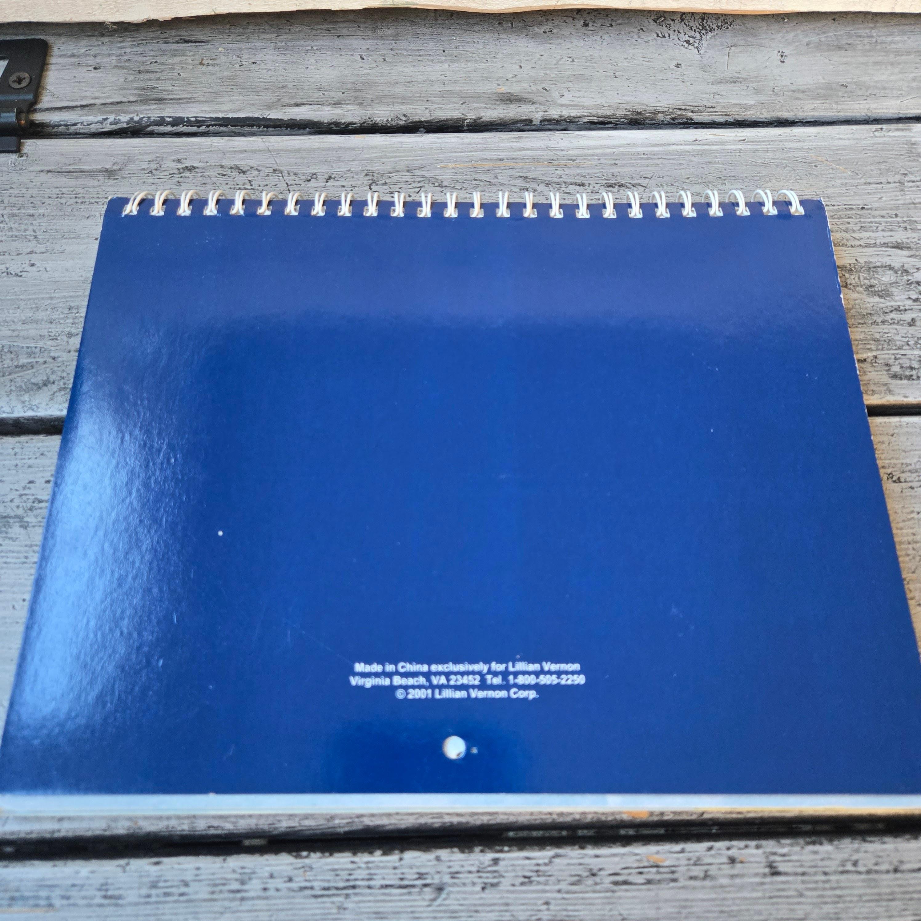 2002 Wall Calendar, Vintage Calendar 2002, Photo Calendar 2002