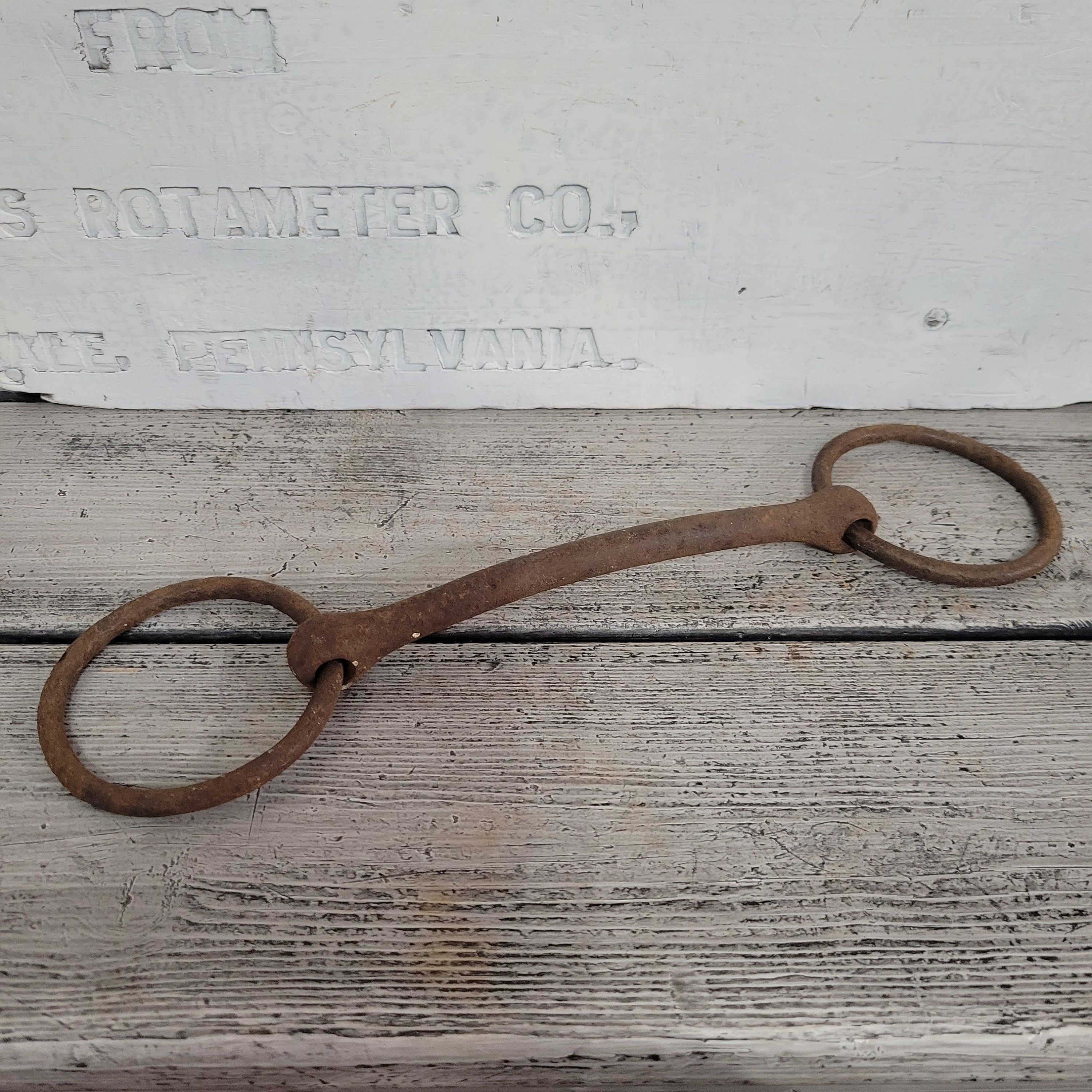 Horse Bit Rusty Vintage Old Horse Bit Horse Bit Towel Etsy Australia