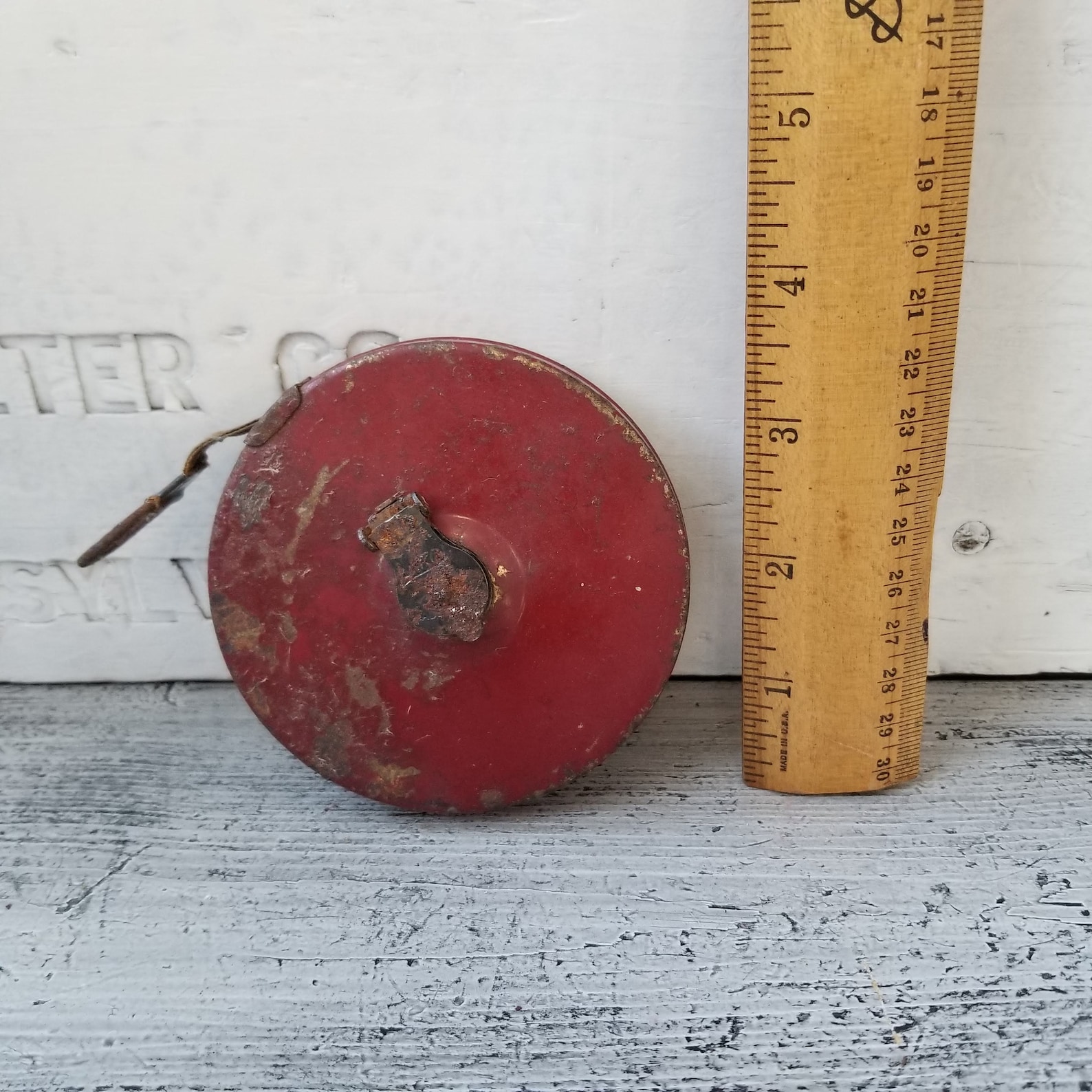 Vintage Cloth Tape Measure 50 Foot Lufkin Tape Measure Etsy