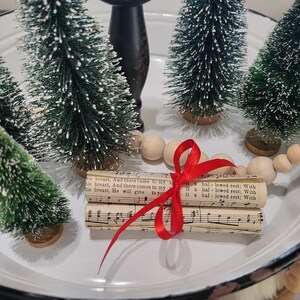 Vintage Mini Scrolls, Small Music Scroll Bundles, Vintage Small Sheet ...