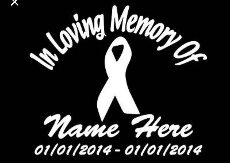 In Loving Memory Car Decals >> In Loving Memory Car Decal Ribbon Car Decal Cancer Etsy In Loving Memory Car Decals >> In Loving Memory Car Decal Ribbon Car Decal Cancer Etsy