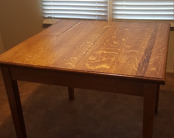 Quarter Sawn Oak Table - Etsy