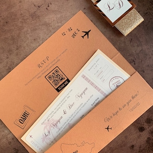 Fall Boarding pass Invitation, Travel Invitations, Destination Invitations, Boarding pass Invitations, custom boarding pass