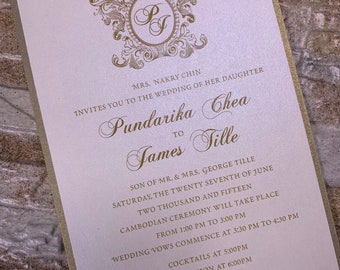 Royal Wedding Invitation, Royal Invitation, Royal Wedding Invitations,Royal Invitations, Royal Gold Invitation,Royal Gold Wedding Invitation
