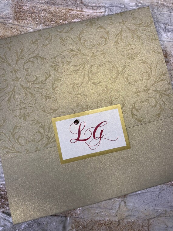 Gold Und Weiss Hochzeitseinladung Weisse Einladung Gold Etsy