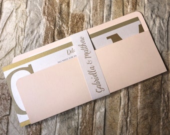 Boarding pass and passport, Blush and Gold Passport Invitations, sage green boarding pass for destination wedding,  passport invitations