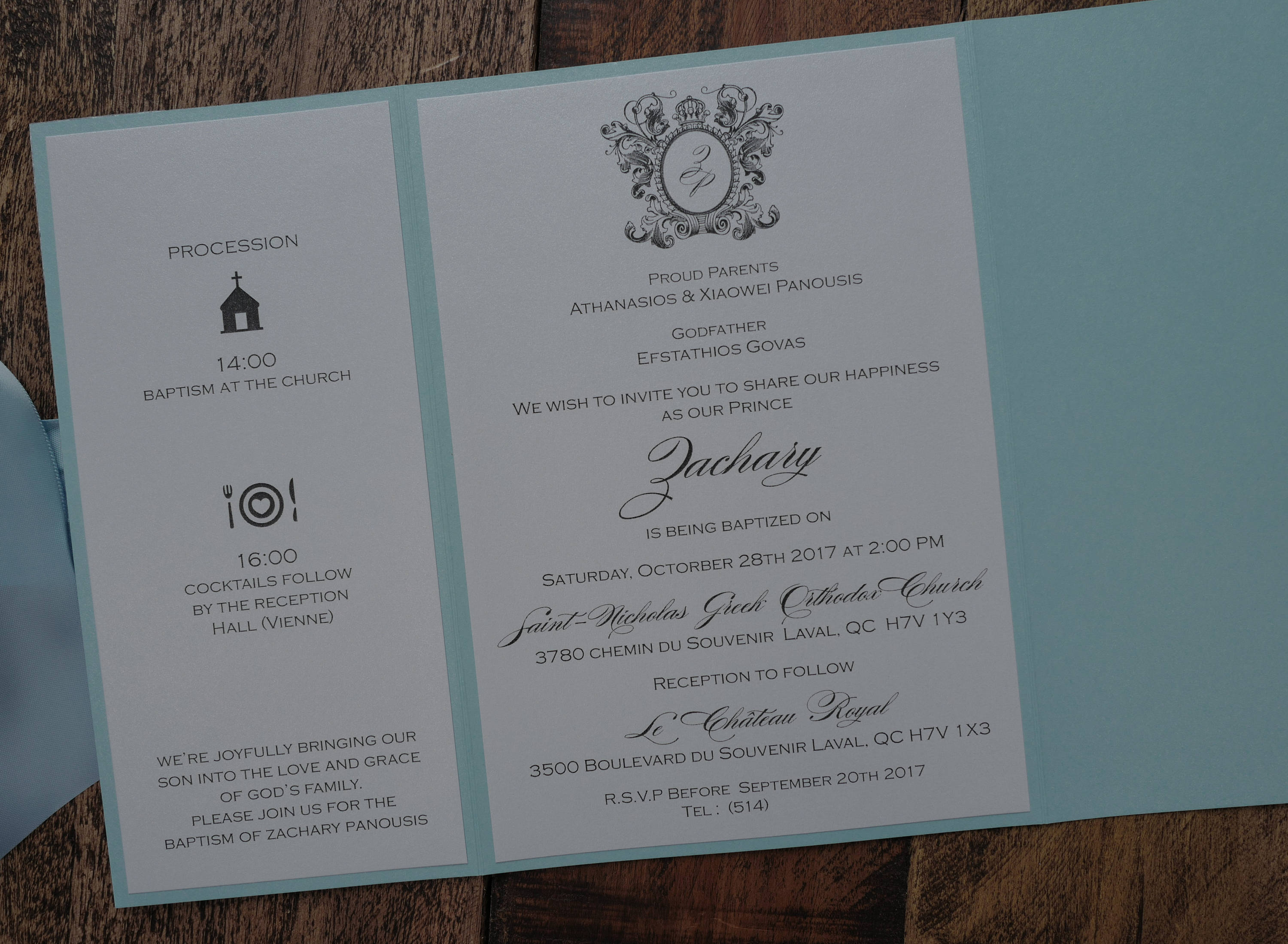 boy baptism invitation girl baptism invitation blue baptism