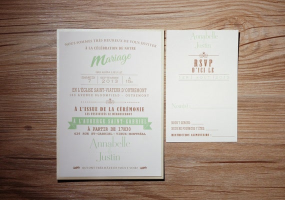 mint wedding invitation mint wedding invitations mint etsy