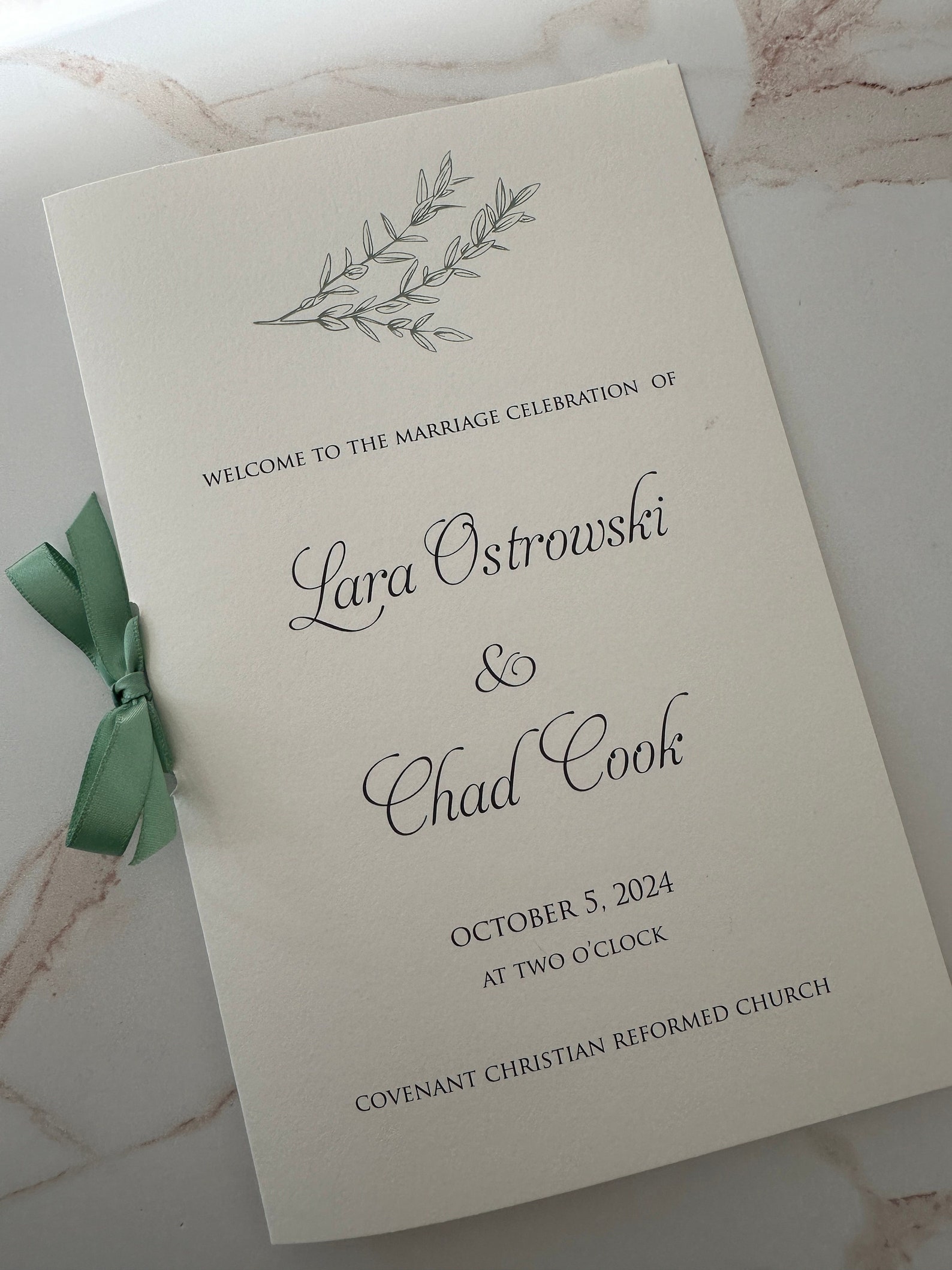 Greek Program, Greek Ceremony Program, Bridal Party, Greek Ceremony ...