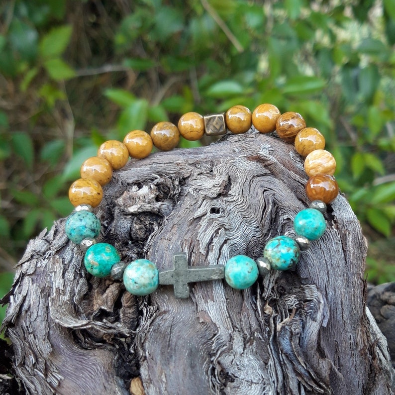 fossil turquoise bracelet