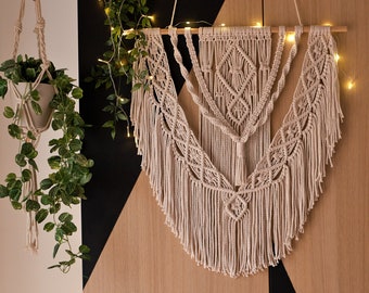 Macrame Pattern, Macrame wall hanging pattern, Macrame pattern PDF, Macrame tutorial, Easy macrame tutorial, Boho macrame pattern,