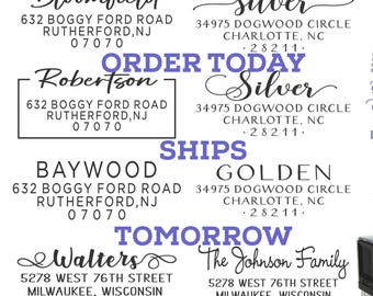 Return Address Stamp: Custom Personalized Self-inking
