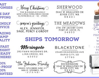 etsy INSIDER PRICING : Self-inking Address Stamp custom