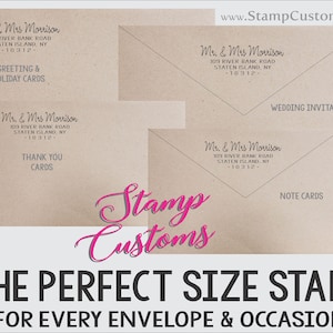 The perfect size stamp for every envelope
