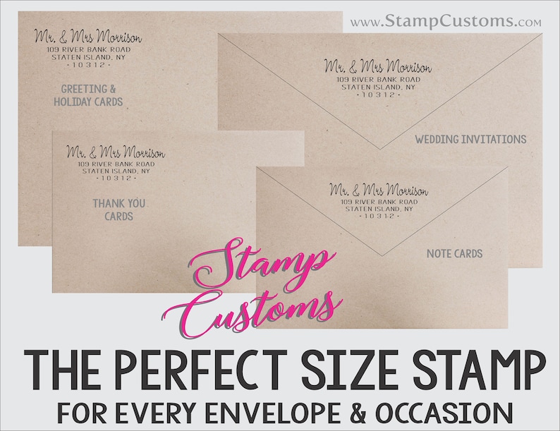 The perfect size stamp for every envelope
