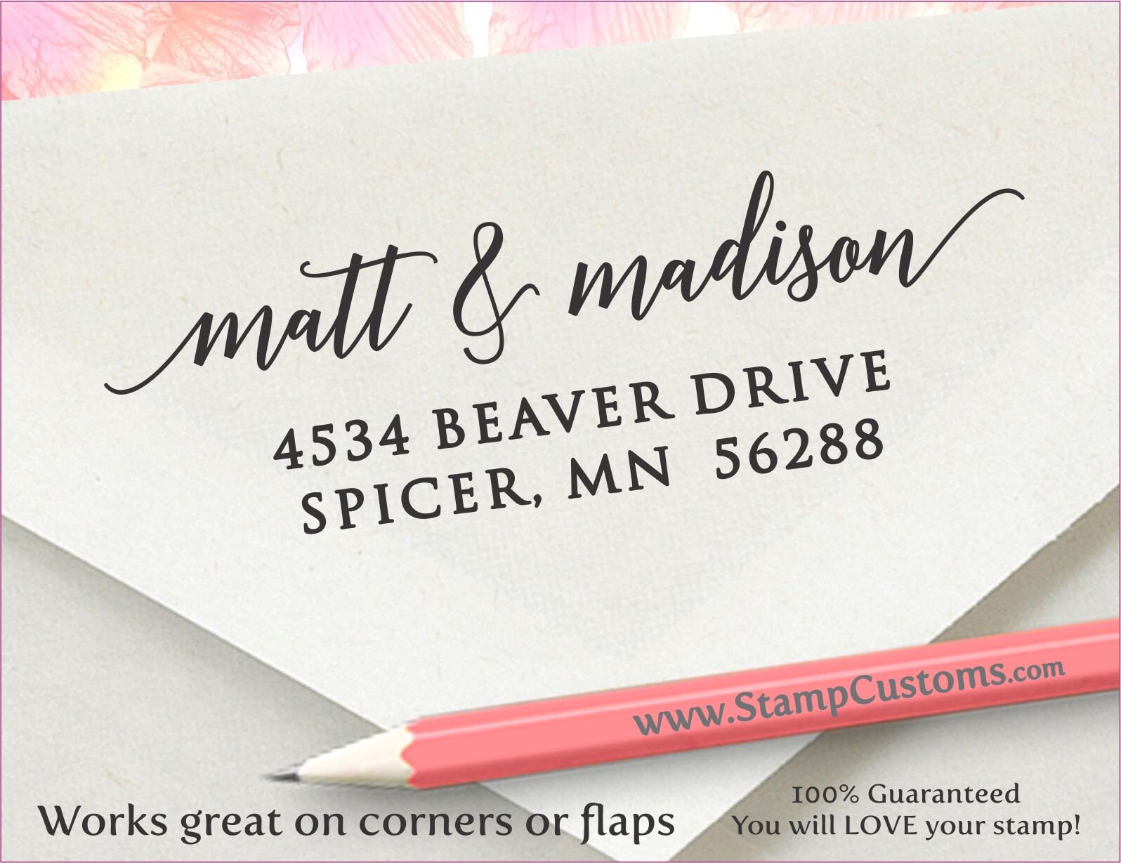 self inking address stamp